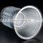Fashiionable radiator design high purity aluminum reflector spinning forming superbright SMD 100w led high bay light