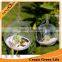 Clear Round Hanging Votive Candle Holder,Glass Terrarium Vase