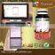 Red Soft Belt Bluetooth App Rechargeable Programmable LED Moving Message Display for Bottles