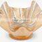 flower shape arcylic fruit plate, elegant and fashion fruit plate