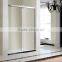 custom with frame sliding tempered glass shower rooms