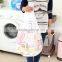 YIWU RODA 100% Polyester cord durable white foldable washing bag