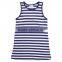 (K4850) 18M-6Y Nova baby girl design t shirts girls cotton t shirt sets child stripe children clothes wholesale