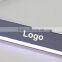 1 Pair Car LED Flash Door Sills Moving Scuff Plate Light Panel Front Door For Peugeot 2008 2014 2015 2016
