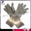 2016 Hot fashion winter long cuff woolen felt knitted gloves factory wholesale sales (accept the design draft)