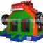 commercial party used indoor and backyard monster truck inflatable combo castles for kids and adults