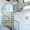 stainless steel wood spiral staircase