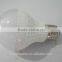 LED bulb 7W plastic body lamp with E14/E27/B22 lamp holder china manufactory