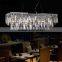Contempary Pendant Lighting Retangular Beads Chandelier Crystal 71090
