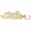 Zinc Alloy Charms Cruise Ship Charms 3 Dimensional Pendants for Bracelet