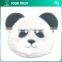 Black White Fluff Panda Iron-on Custom Embroidery Badge Patches