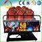 Interactive 7d Cinema Hydraulic/Electronic Simulation Shooting Games 5D 7D 8D 9D