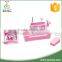Girls plastic battery operated toy sewing machine with light and music