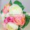 2016 New Artificial Peony flower European Wedding Home Party Decoration Bouquet
