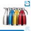Hot Sale Double Wall 1.0L/1.5L/2.0L Stainless Steel Thermos Tea Coffee Pot