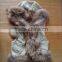 2015 sexy ladies vest with real fox fur trim