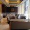 Luxury Restaurant Furniture Brown Leather Sofa Chair