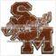 Custom Chenille Patches Flocking Embroidery