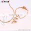63406 Xuping Necklace bracelet earring dubai gold jewelry set african gold plating jewelry set wholesale african costume jewelry