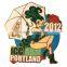 Zinc alloy custom badges for promotional gift