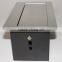 Metal popup multimedia desk top outlet for conference table