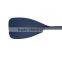 Hot sale inflatable surfboard paddle sup plastic blade 3-part stand up paddle PAP-003-3 black
