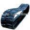 High quality material long life excavator rubber track