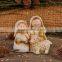 Nativity set with three kinds of animals