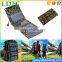 5V 7W Portable Folding Solar Panel Source Power Mobile USB Charger for Cell phones GPS Digital Camera PDA