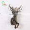 3D Wood Puzzle Wooden Modern Wall Decor Animal Wildlife RunningDeer Sculpture