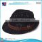 2015 wholesale black party top hats snap brim fedora