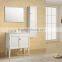 Brown Color Bathroom Vanity with Frost Glass Doors