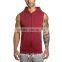 Mens Sleeveless Hoodies With Hood Casual Sports Sweatshirt Men Hip Hop Hoodie Men's Sportswear