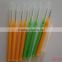 disposable interdental brush packed in plastic box