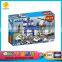 Blocks building toy water police 646pcs funny blocks play set