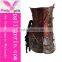 Hot shapers Women Latex Steel Boned Corset