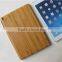 OEM Carbonized Bamboo Wood Case Protective Case for IPad Air two parts with bamboo/alumium buckle