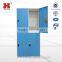 New style colourful 4 door electronic lock gym locker