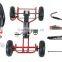 Blue and Red Children Pedal Go Kart
