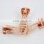 #5 Rose Gold Metal Zipper Slider Wholesale OEM zipper slider