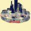 acrylic rotating lazy Susan,black glass lazy susa
