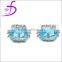 925 silver fancy stud earring wholesale jewelry rhodium plated