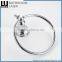 Ferreteria Zinc Alloy Chrome Finishing Bathroom Accessories Wall Mounted Towel Ring