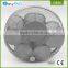 Factory oem design metal mesh cheap sliver cute 5 tubes pen holder