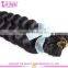 100% hand tied virgin indian remy hair weft unprocessed indian hair extension natural hair extensions