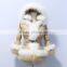fashion winter down jacket for women with fur hood trim DC04