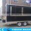 Mobile Fast Food Car outdoor food kiosk hot dog cart