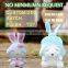 promotional custom sugar rabbit stuffed plush animals toy