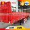 3 axle side wall cargo box semi trailers for hot sale in US