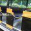 28 seats passenger trailer,open wagon, open trailer